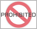 The prohibited articles